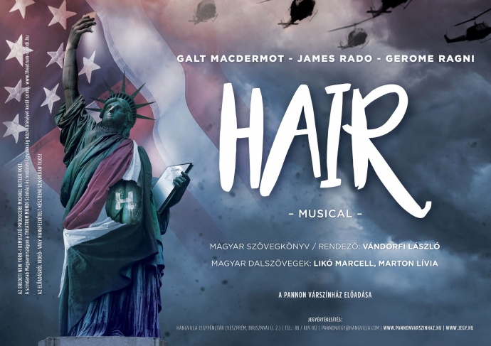 Hair musical turné 2022 - Helyszínek és jegyek itt!